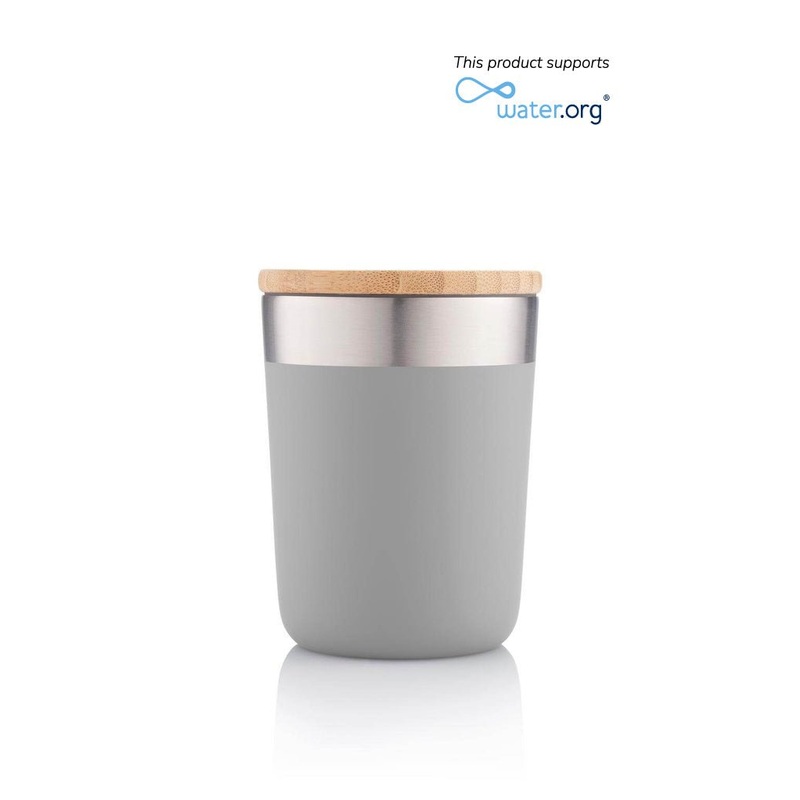 LAREN - CHANGE Collection Insulated Mug - Grey