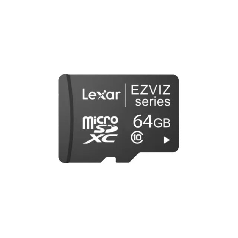 EZVIZ 64GB Smart MicroSD Card UHS-I Class 10 for CCTV & Security Cameras