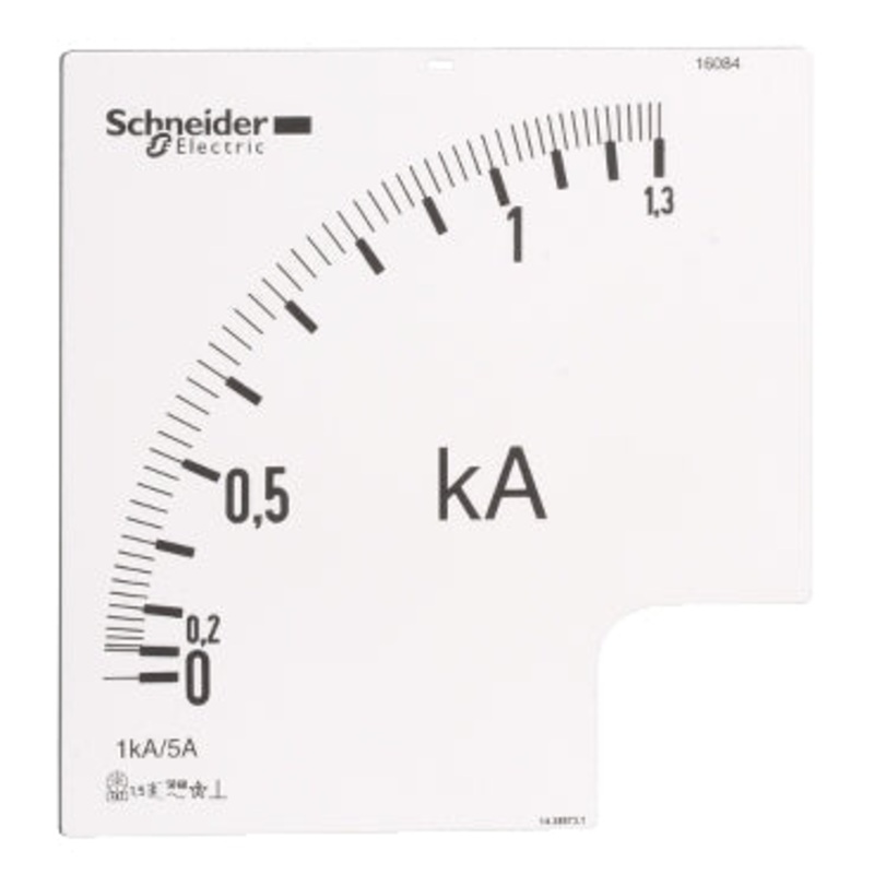 Ammeter | 96x96 dial for CT 1000/5