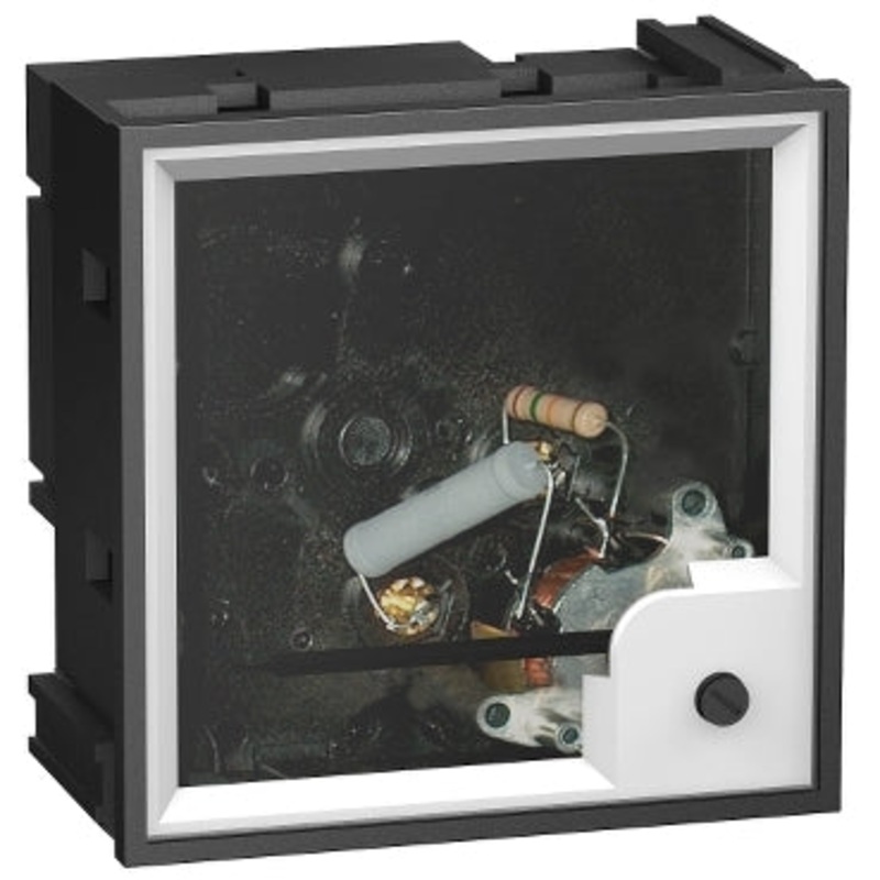 Analog ammeter AMP - 1.3 In without dial - 72 x 72 mm
