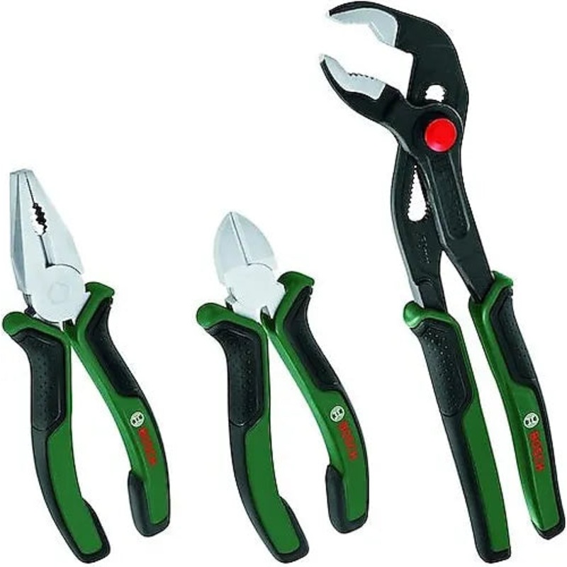 Bosch 3-Piece Plier Set, 1600A02W7J