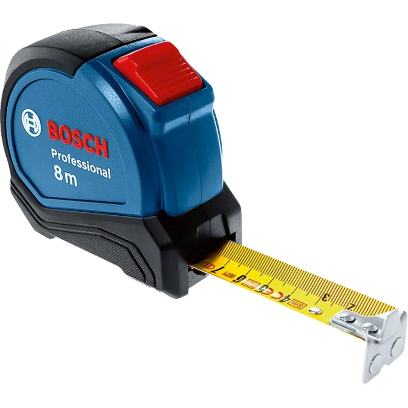 Bosch 8m Autolock Tape Measure with Magnetic Hook