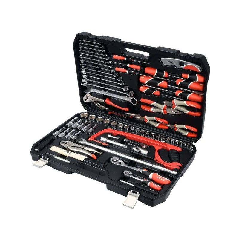 Yato 79-Piece Socket Set YT-38911 (1/4", 1/2")