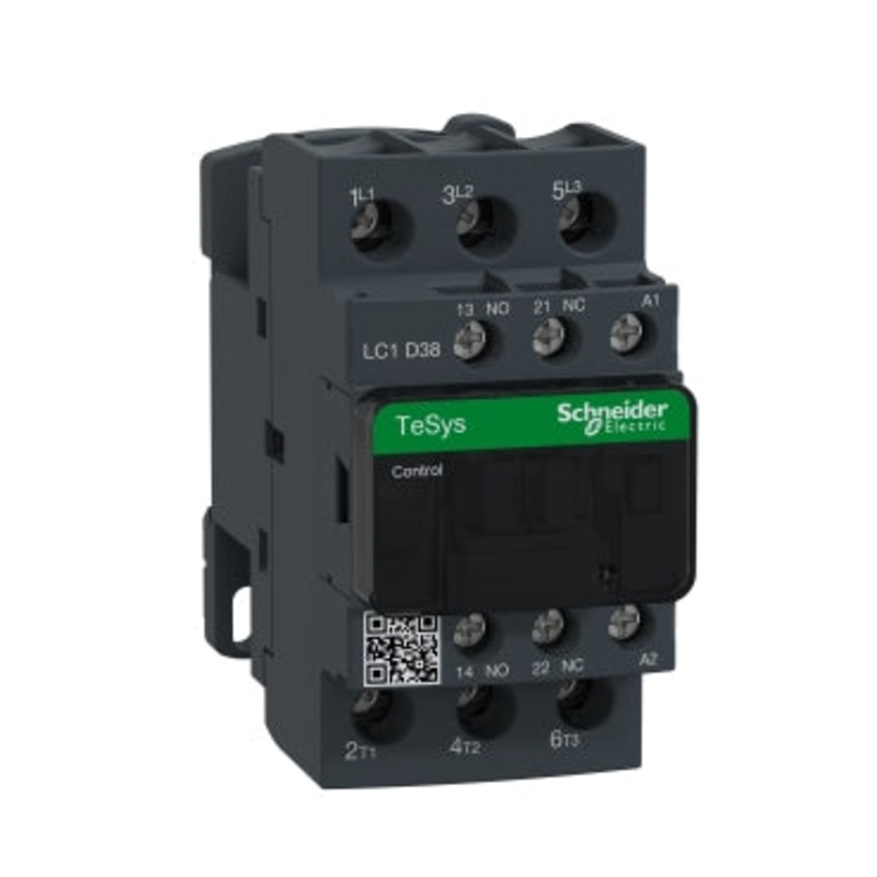 Contactor, 18.5kw, ith= 50a coil 220vac| LC1D38M7