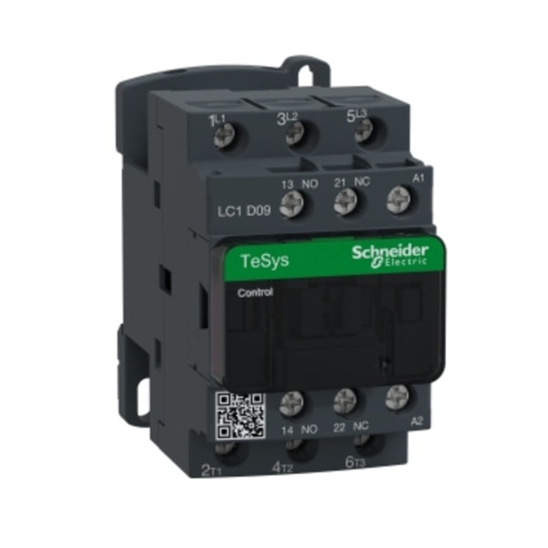 Contactor, 4kw, Ith= 25a coil 380vac | LC1D09Q7