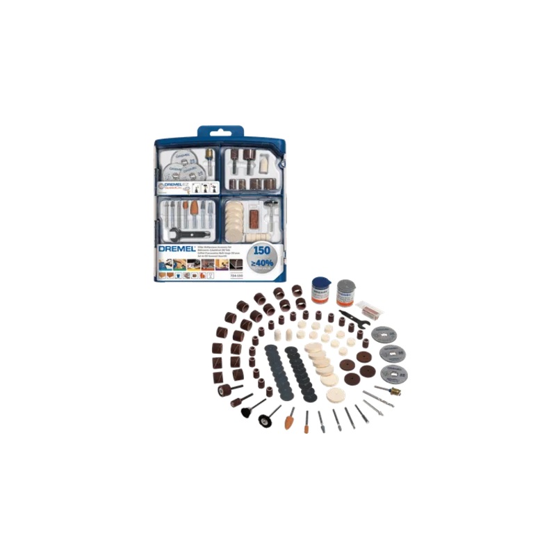 Dremel 150-Piece Multipurpose Accessory Set | 724-150