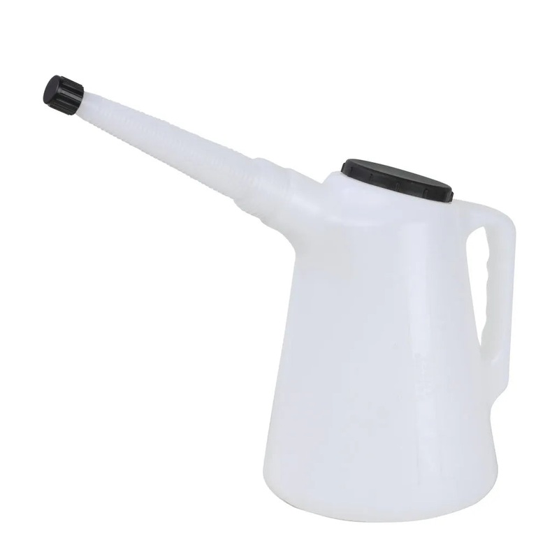 Groz Plastic Measuring Jug with Lid, 4L Capacity