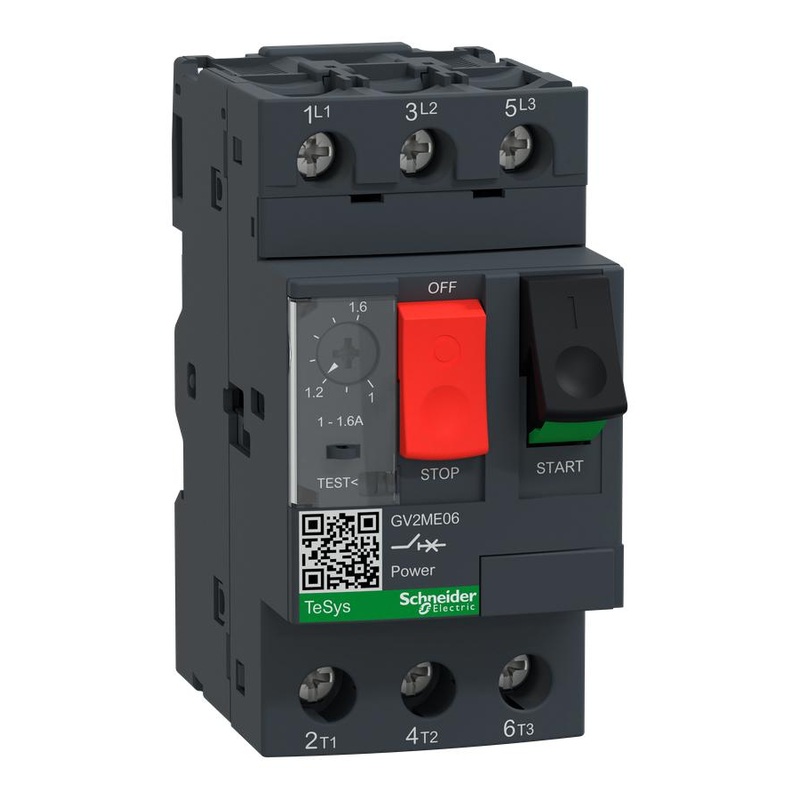 Motor circuit breaker (1 - 1.6 A) | GV2ME06