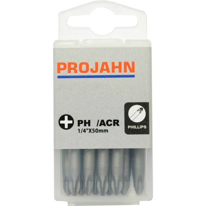 1/4 ACR phillips bit No. 2 50 mm 10pcs box | 3102-10
