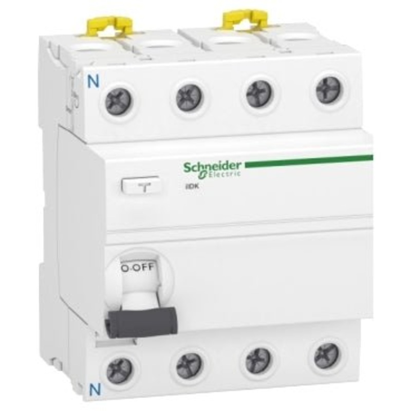 Acti9  - residual current circuit breaker - 4P - 25A - 30mA | A9R50425
