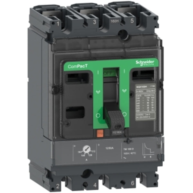 Circuit breaker compact , 40A, 3 poles | C10B3TM040C