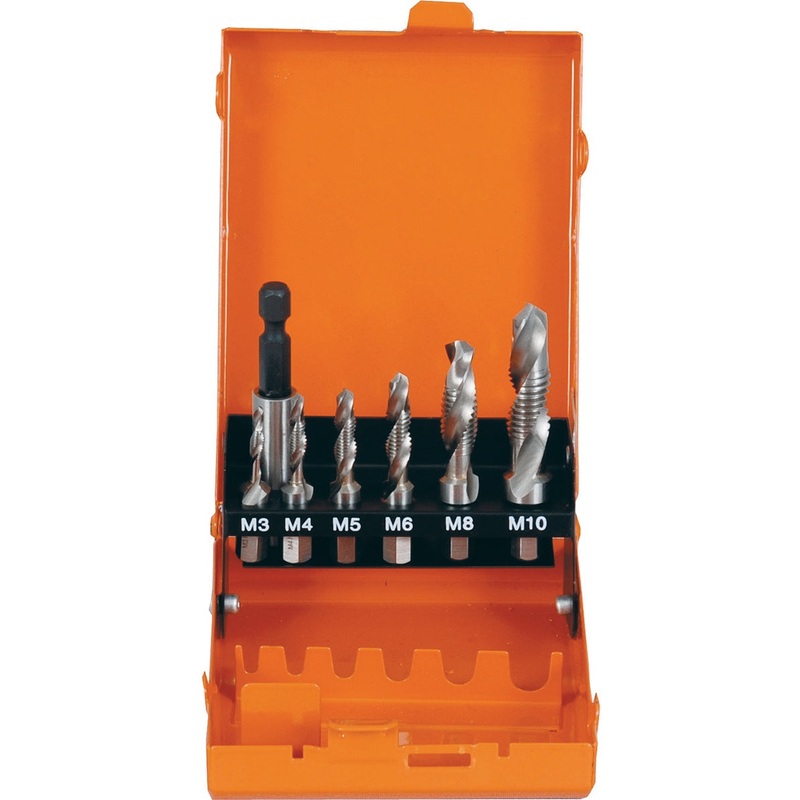 Combined tool HSS-G 1/4 set 7pcs | 91019