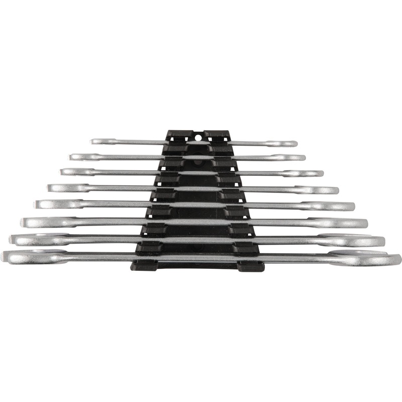Double open ring wrench set 8pcs; | 4442