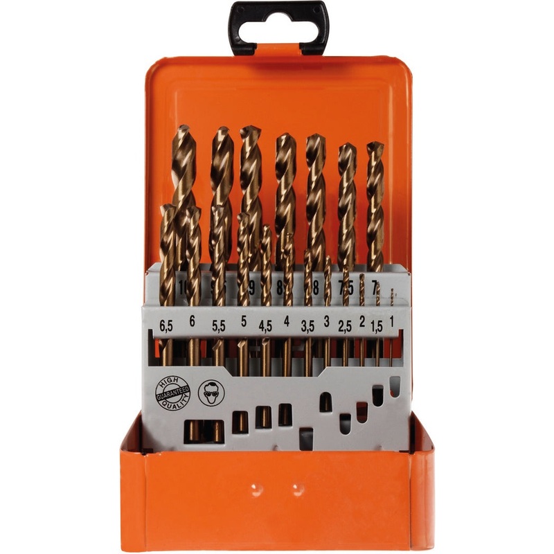 Twist drill set HSS-Co 1-10/0.5 mm 19 pcs ECO | 60381