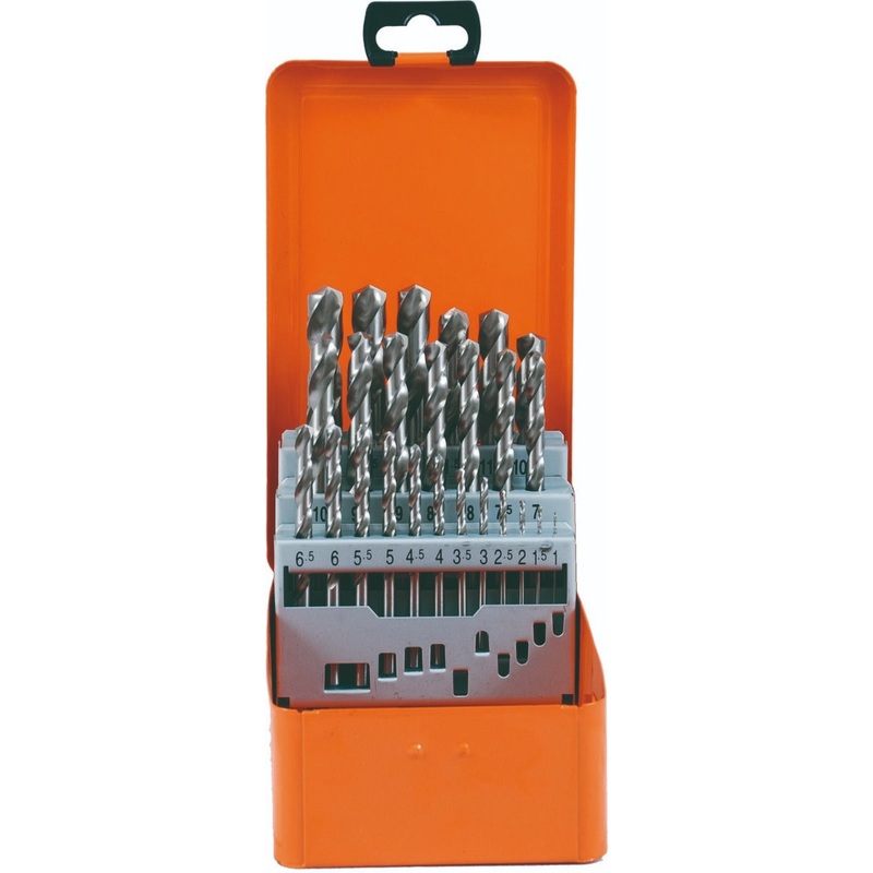 Twist drill set HSS-G 1-13/0.5 mm 25 pcs ECO | 60375