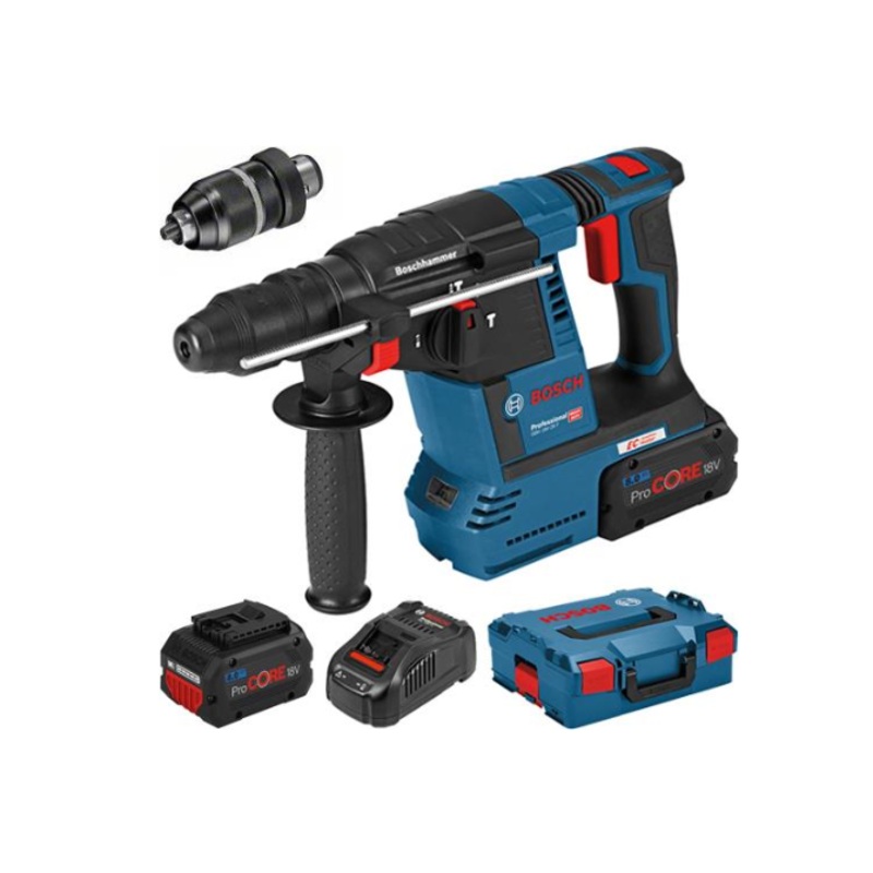 Cordless Hammer 30mm | GBH 18V-26F with 2 Battery