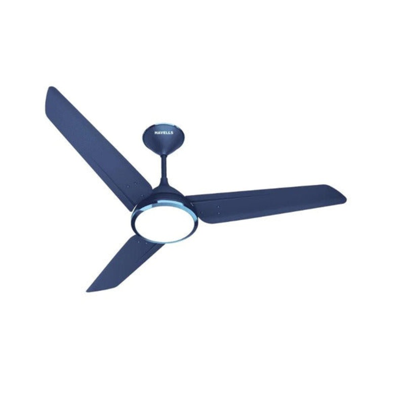 Havells ceiling fan 1320mm lumeno iindigo blue | hav00078