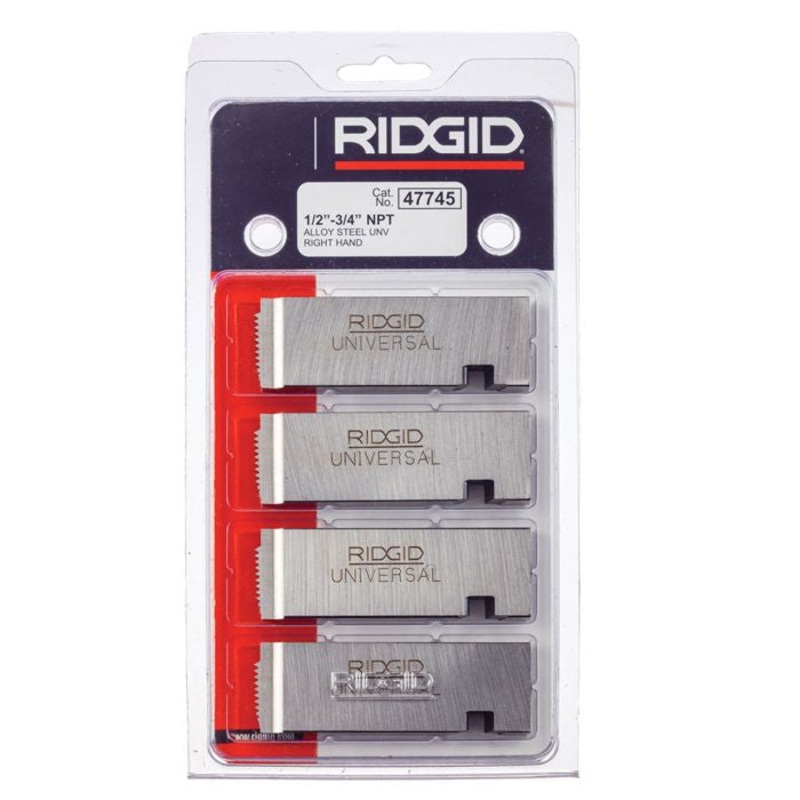 RIDGID 47745 Universal Dies Alloy RH