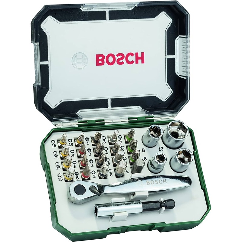 Screwdriver Bit and Ratchet 26pcs
