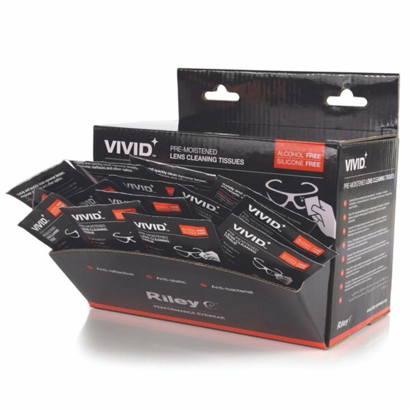 VIVID Moist Lens Cleaning Tissues | 00080 VIVID