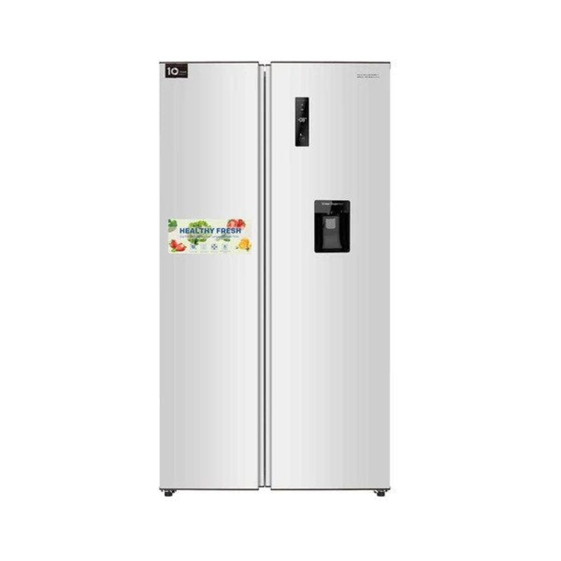 Side By Side Refrigerator - White - 18ft | REFSBS-545WPDWHITE