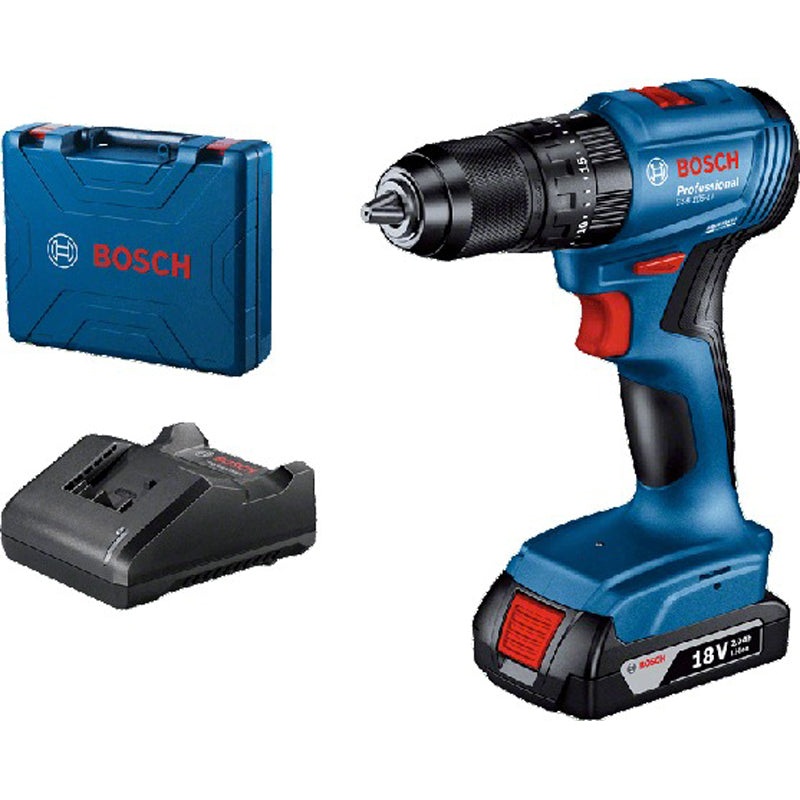 GSR 185-LI Cordless Impact drill 1x2.0 Ah, GAL 18V-20, case -  Professional