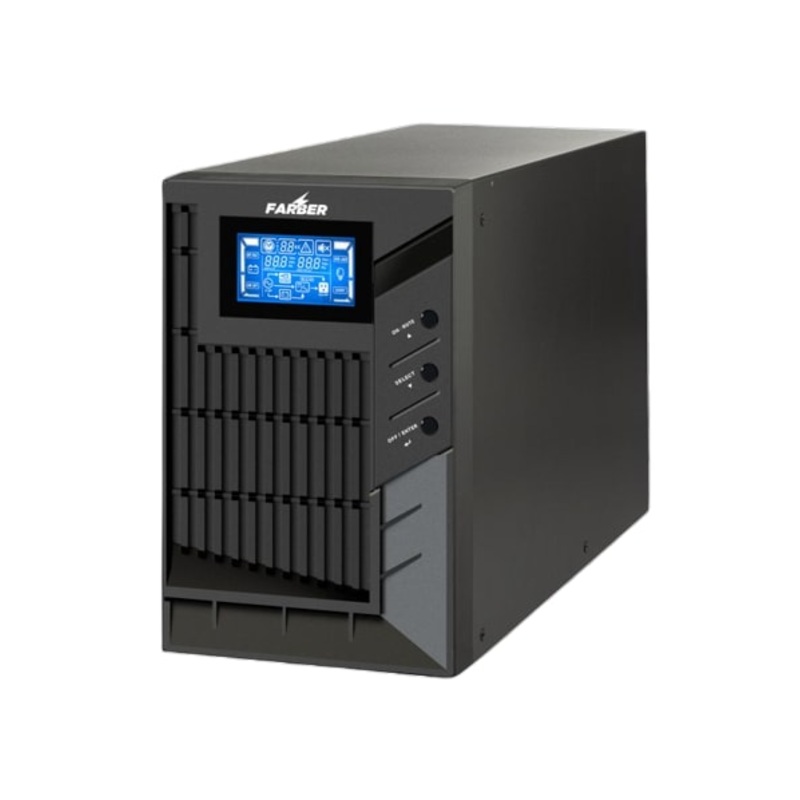 Farber Online UPS 2KVA - 8 Ah | FA-UPSE-48V-2KVA-1PH
