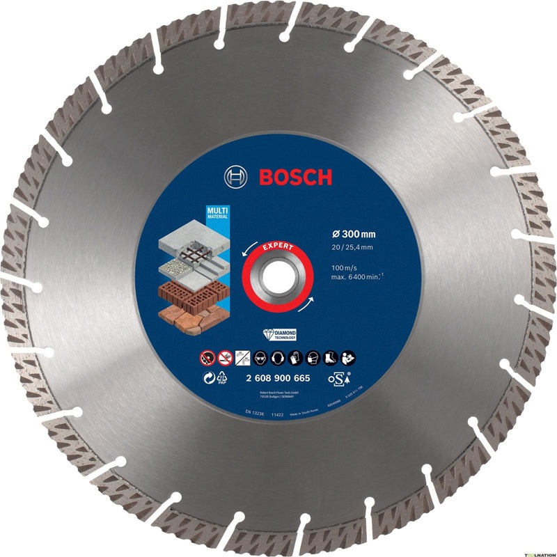 Cutting disc - Multi Material | 300x20/25.40*x2.8x15