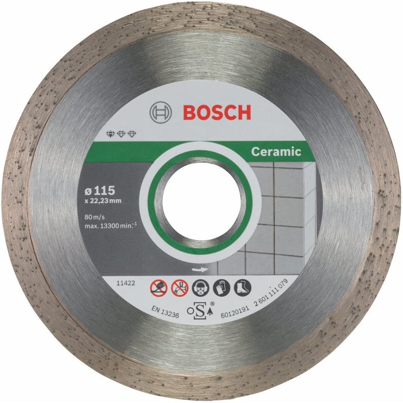 Diamond Cutting Disc - Standard for Ceramic | 115x1.6x7mm - 10pcs
