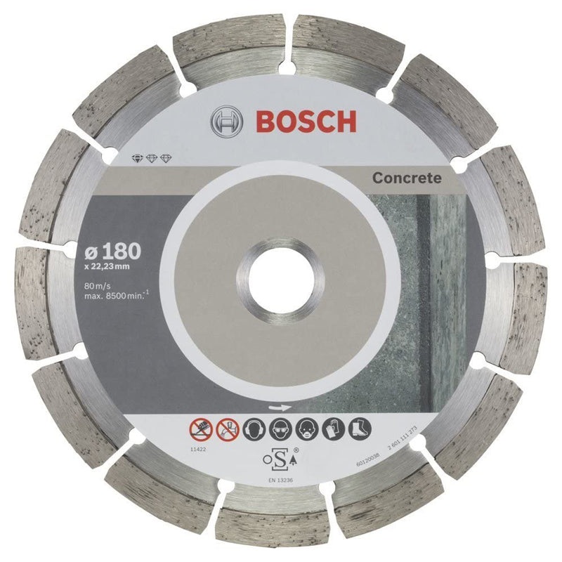 Diamond Cutting Disc -Standard for Concrete | 180x22.23mm