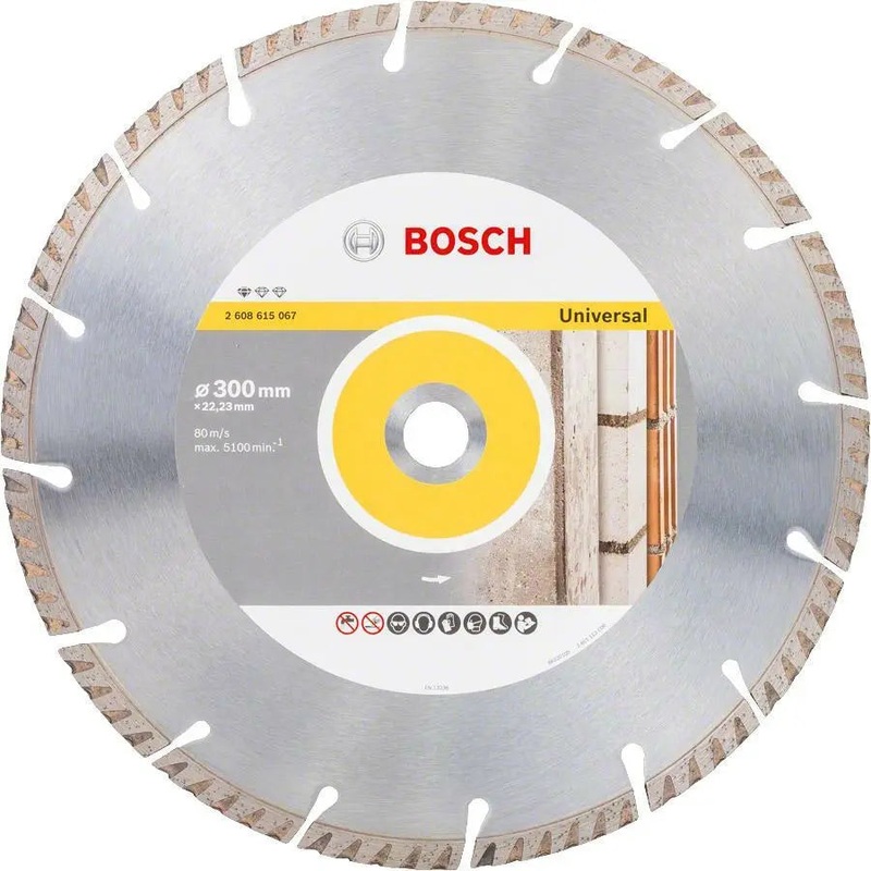 Diamond Cutting Disc -Standard for Universal | 300x22.23 mm