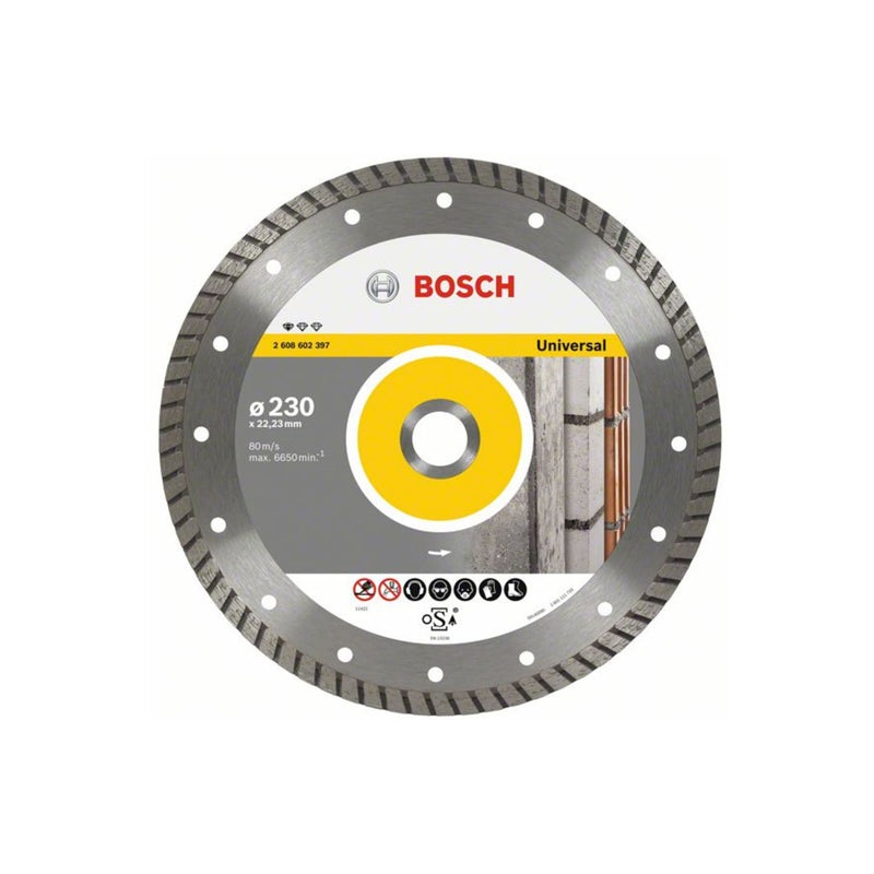 Diamond Cutting Disc -Standard for Universal Turbo  | 180x22.23mm