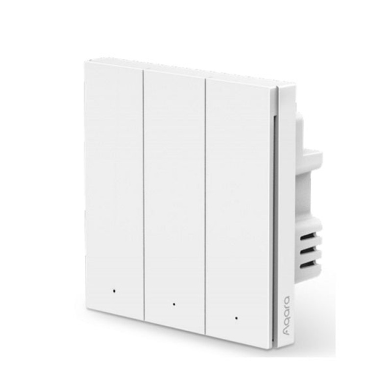 "Aqara Wall Swith H1 (No Neutral. Triple rocker) | QBKG29LM