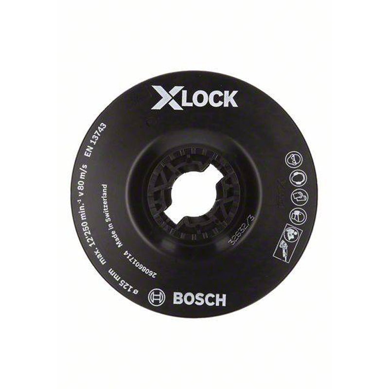 Backing Pad X-LOCK 125mm soft
