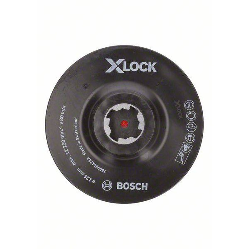 Backing Pad X-LOCK 125mm velcro