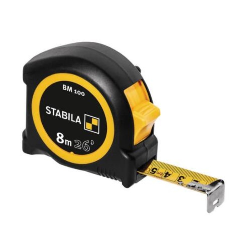BM 100 pocket tape, cm/inch scale | 8 m
