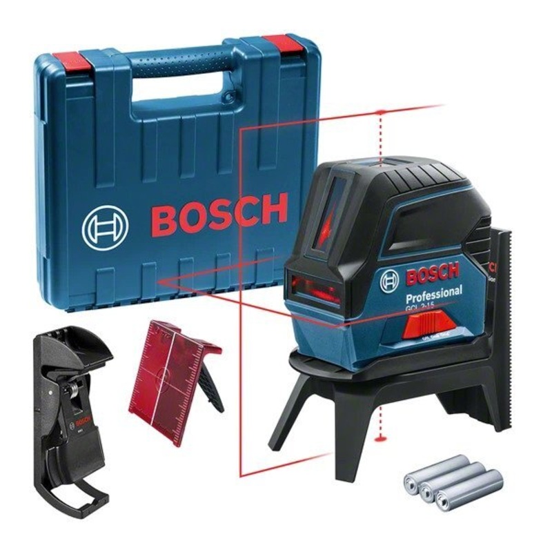 Combi Laser | GCL 2-15 with 3 battery