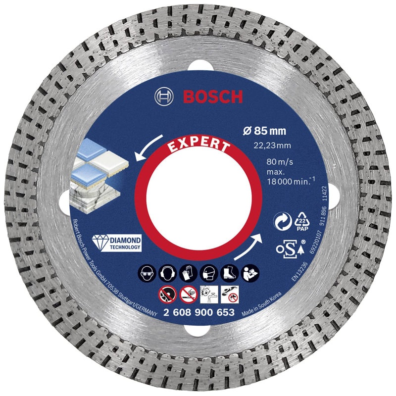 Diamond Cutting Disc - Hard Ceramic | 85x22.23x1.4x7mm