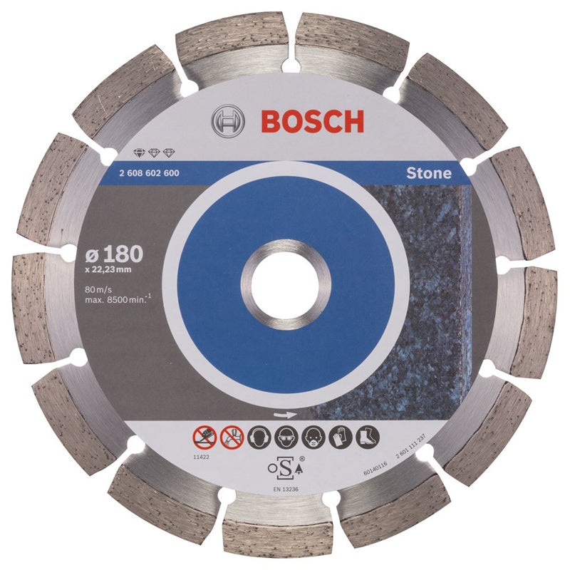 Diamond Cutting Disc -Standard for Stone | 180x22.23x2x10mm