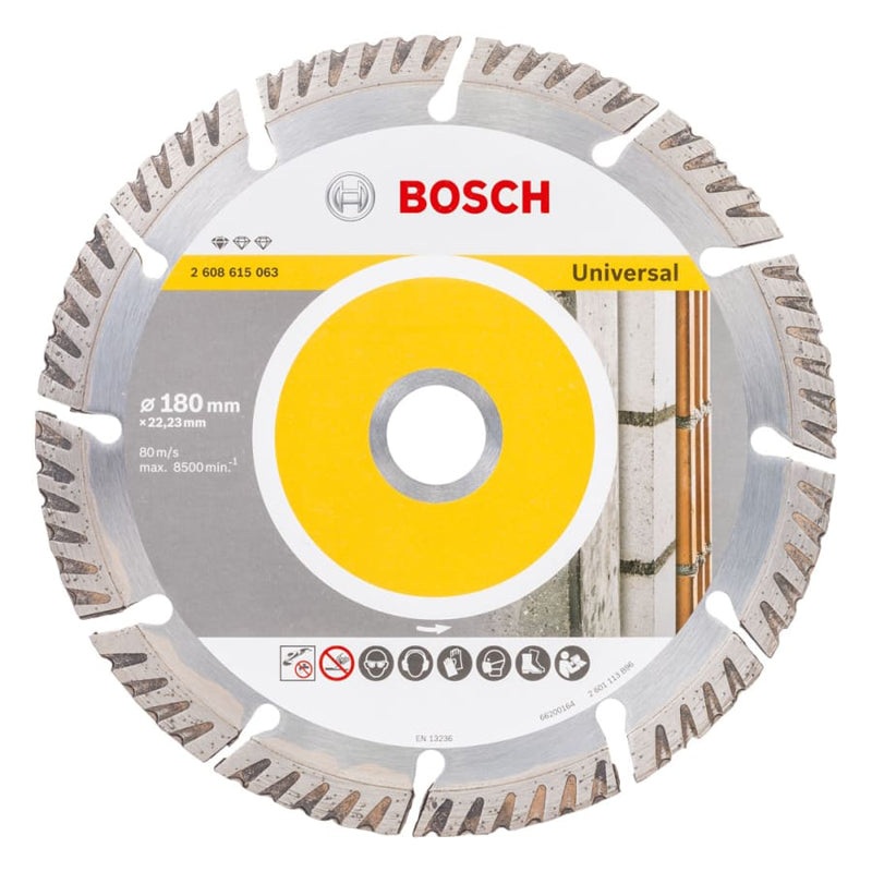 Diamond Cutting Disc - Standard for Universal |  180x22.23mm