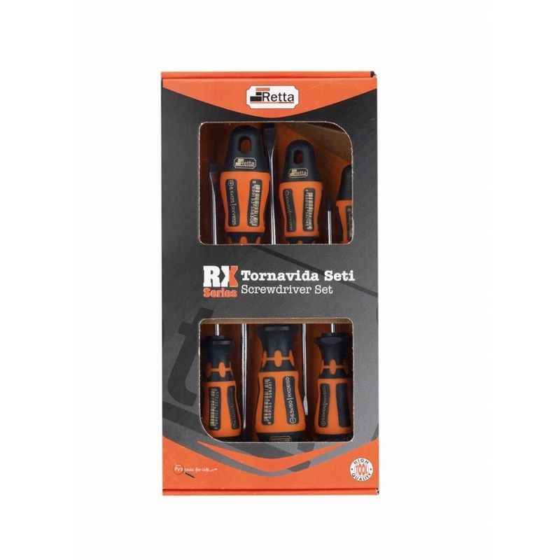 Retta Phillips Screwdriver Set 6 Pieces | RXS6300
