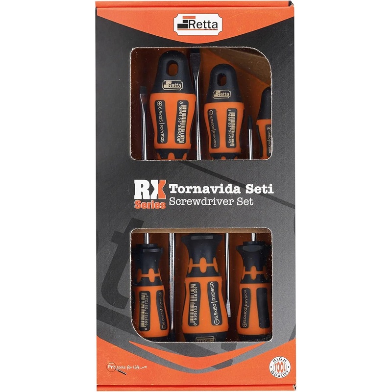 Retta Screwdriver Set 7 pieces | RXS7000