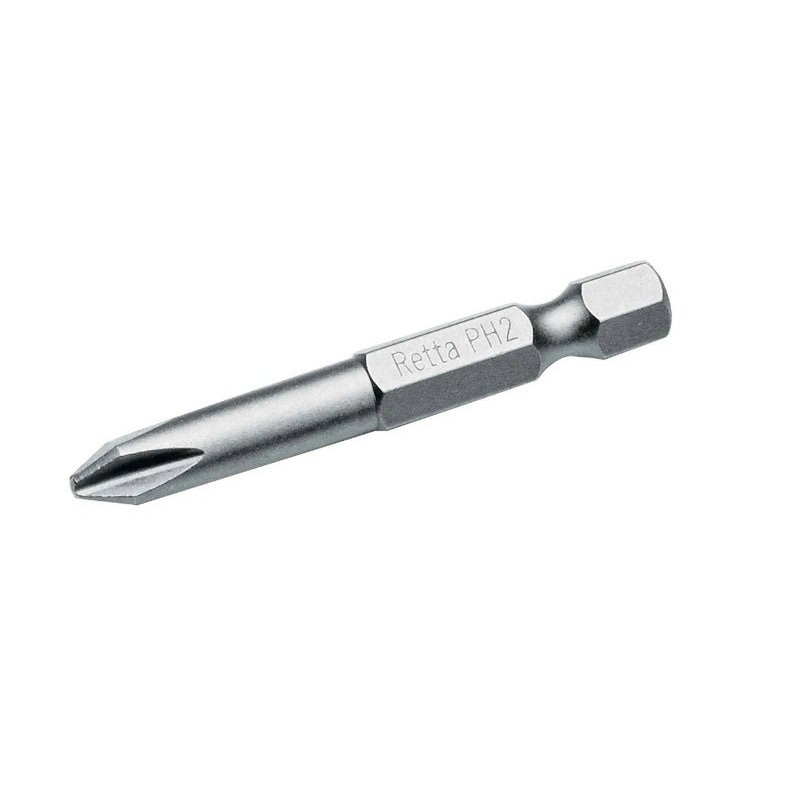 Retta 1/4 Inch Phillips Bit PH2 70 mm | RBU0070