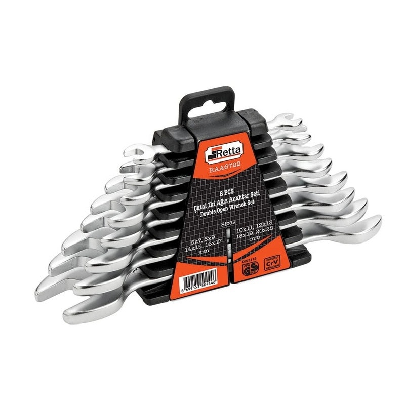 Retta Double Ended Open Jaw Wrench Set | RAA6732