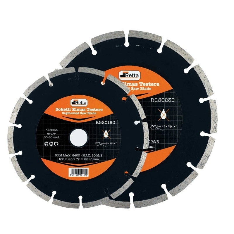 Retta Socket Diamond Saw Blades 230mm | RGS0230