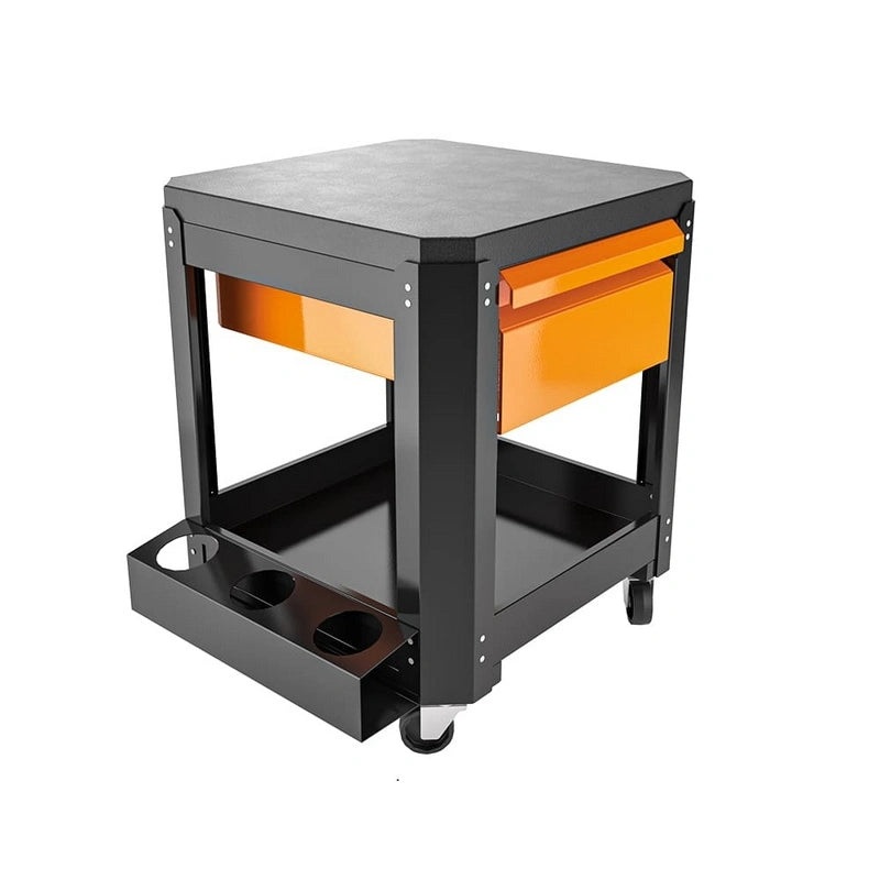 Retta Workshop Stool with Drawer and Spray Holder | RTA0900