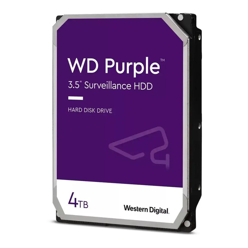 WD Purple Surveillance Hard Drive 4TB