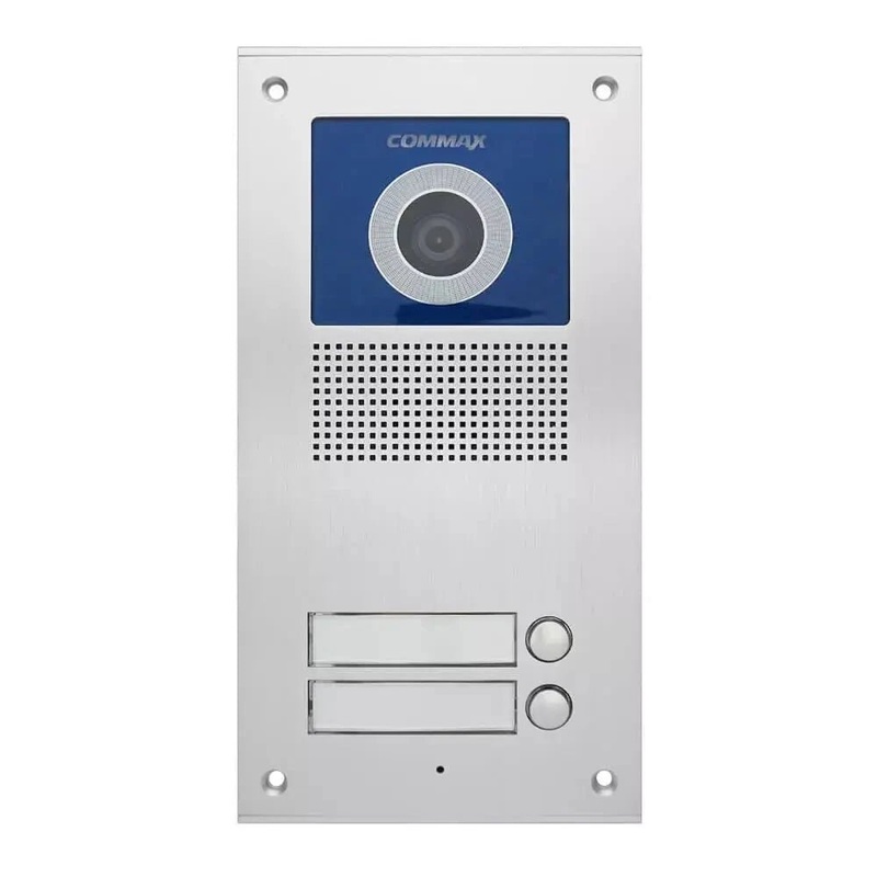 Commax 2-Apartment Doorphone Outdoor Camera | DRC-2UC(M) | Dual Unit Video Intercom System