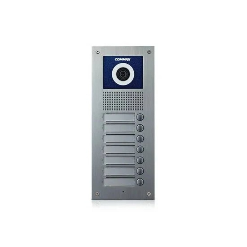 Commax 8-Apartment Doorphone Outdoor Camera | DRC-8UC(M) | Octa Unit Video Intercom System