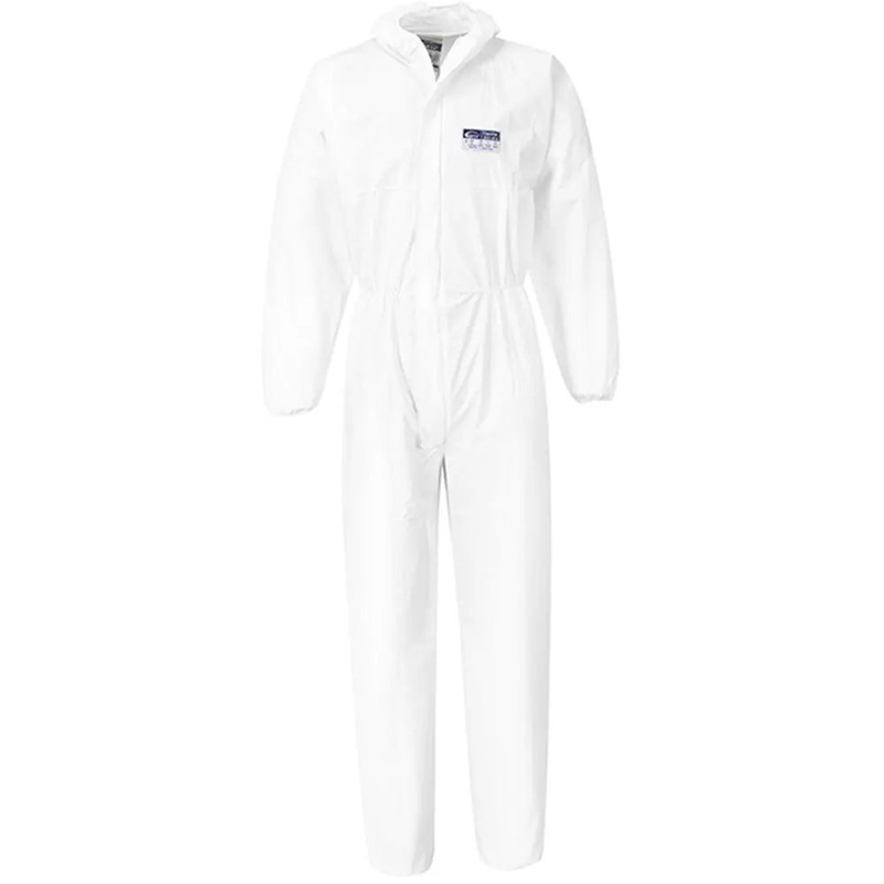 Portwest ST40 High Visibility Rain Jacket in White | ST40 WHR
